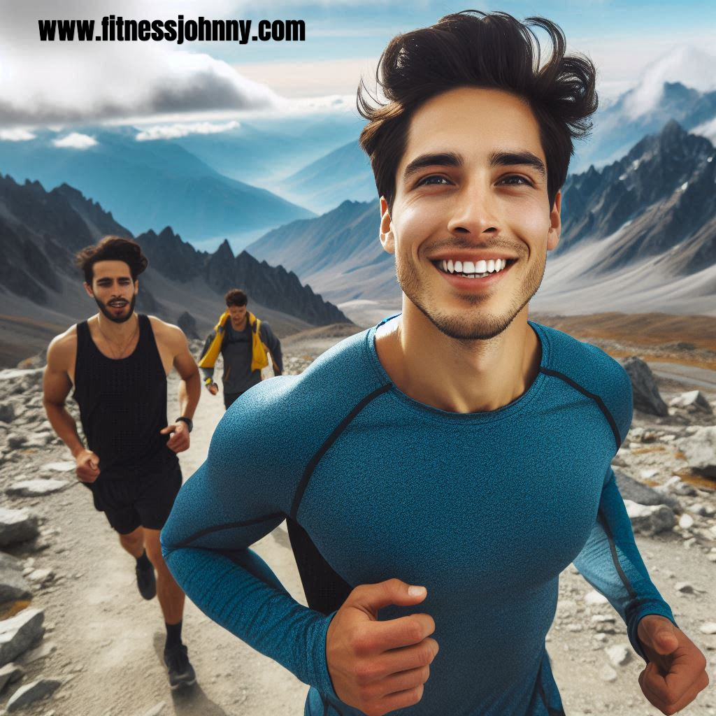 chicos entrenando en altura