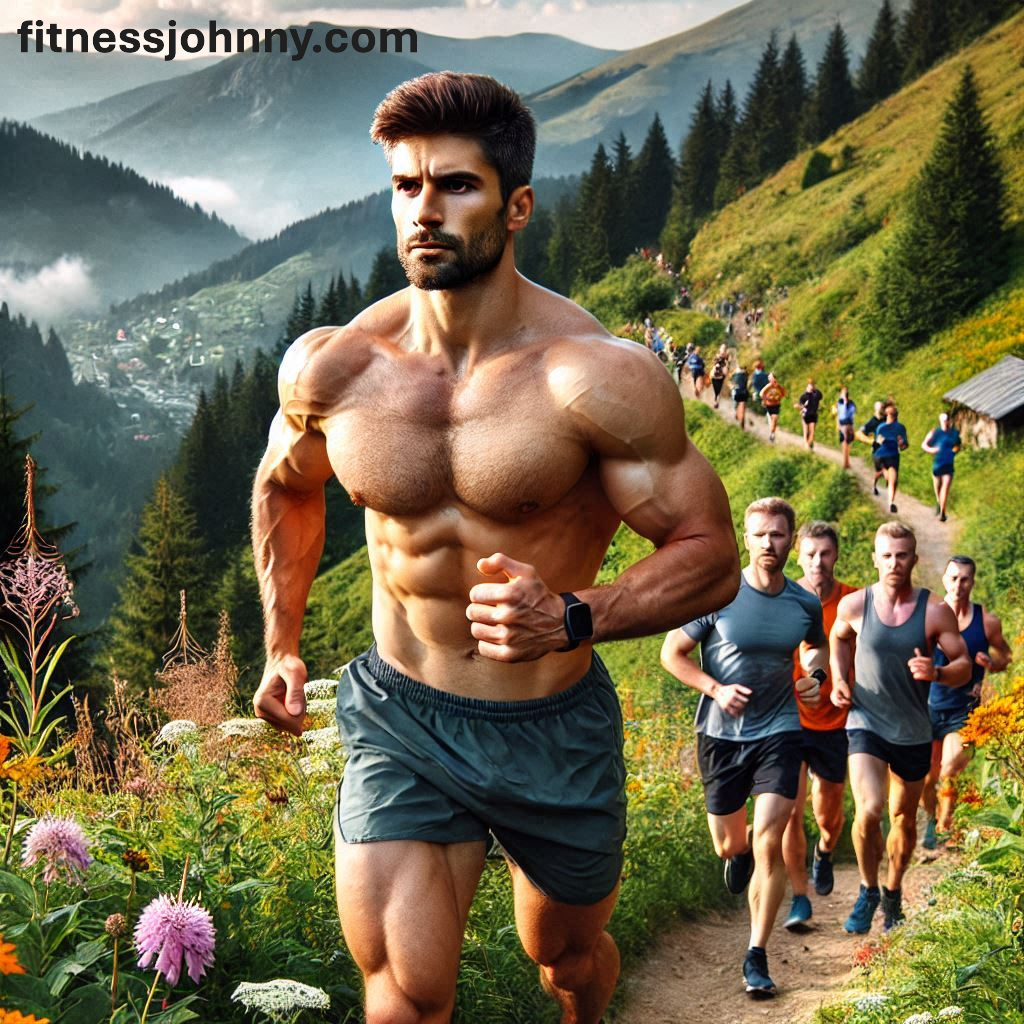 running en la montaña